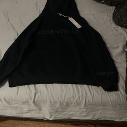 Essentials Hoodie Black