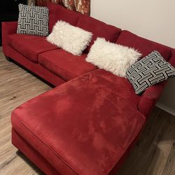 Beautiful Red Couch 
