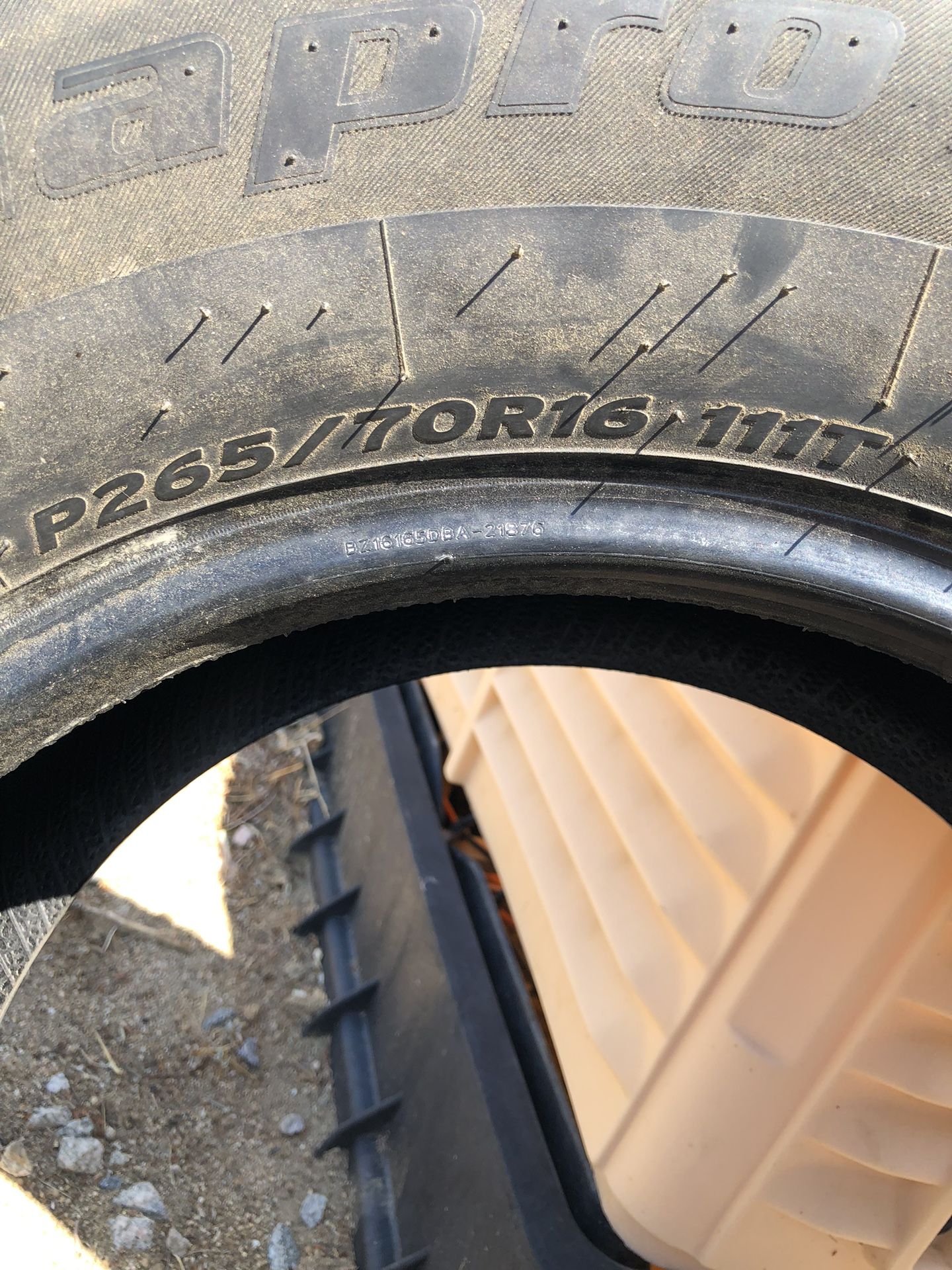 2 Pick Up Truck Tire’s 265/70R16
