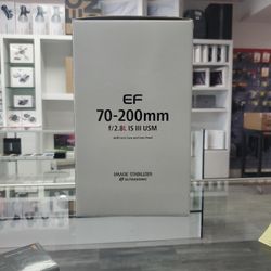 Canon EF 70-200mm F2.8 Lens