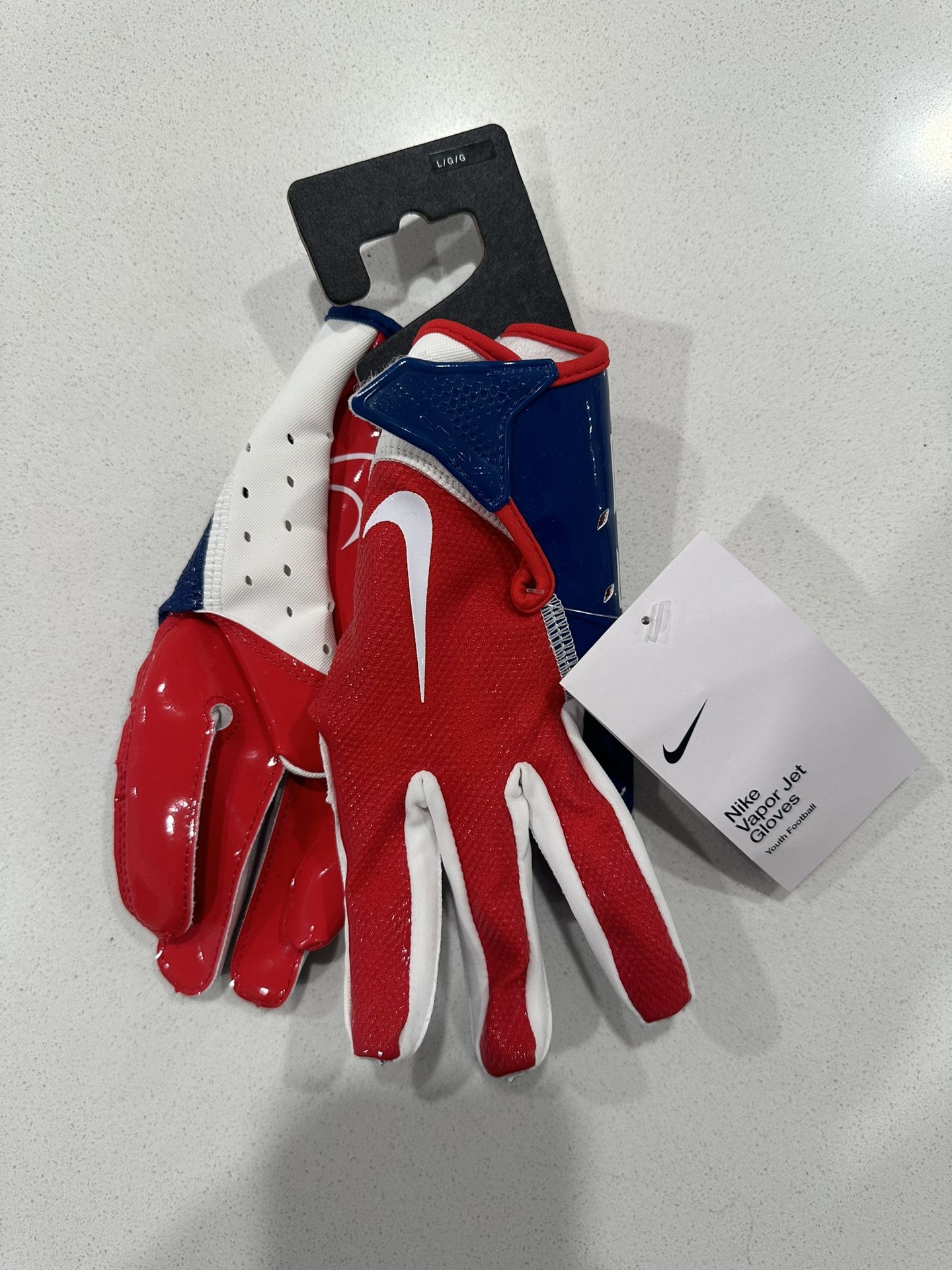 Brand, New Size Large Youth Football Gloves