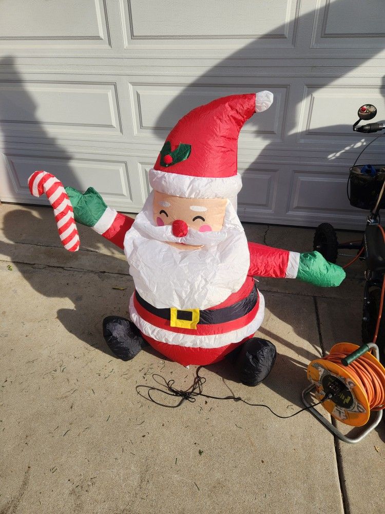 Inflatable Santa (Located In Description)