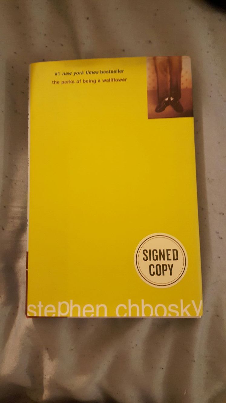 Signed Copy of Perks of Being a Wallflower by Stephen Chbosky