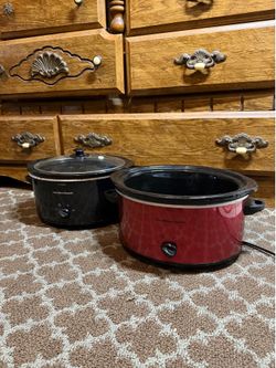 Hamilton Beach Programmable Slow Cookers – Set of 2 Crock Pots