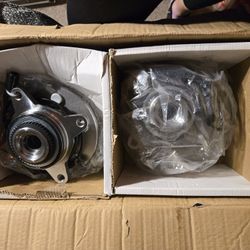 Front Wheel Bearings & Hub Assembly