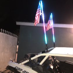 Whips LED RZR ATV 4wd 4x4