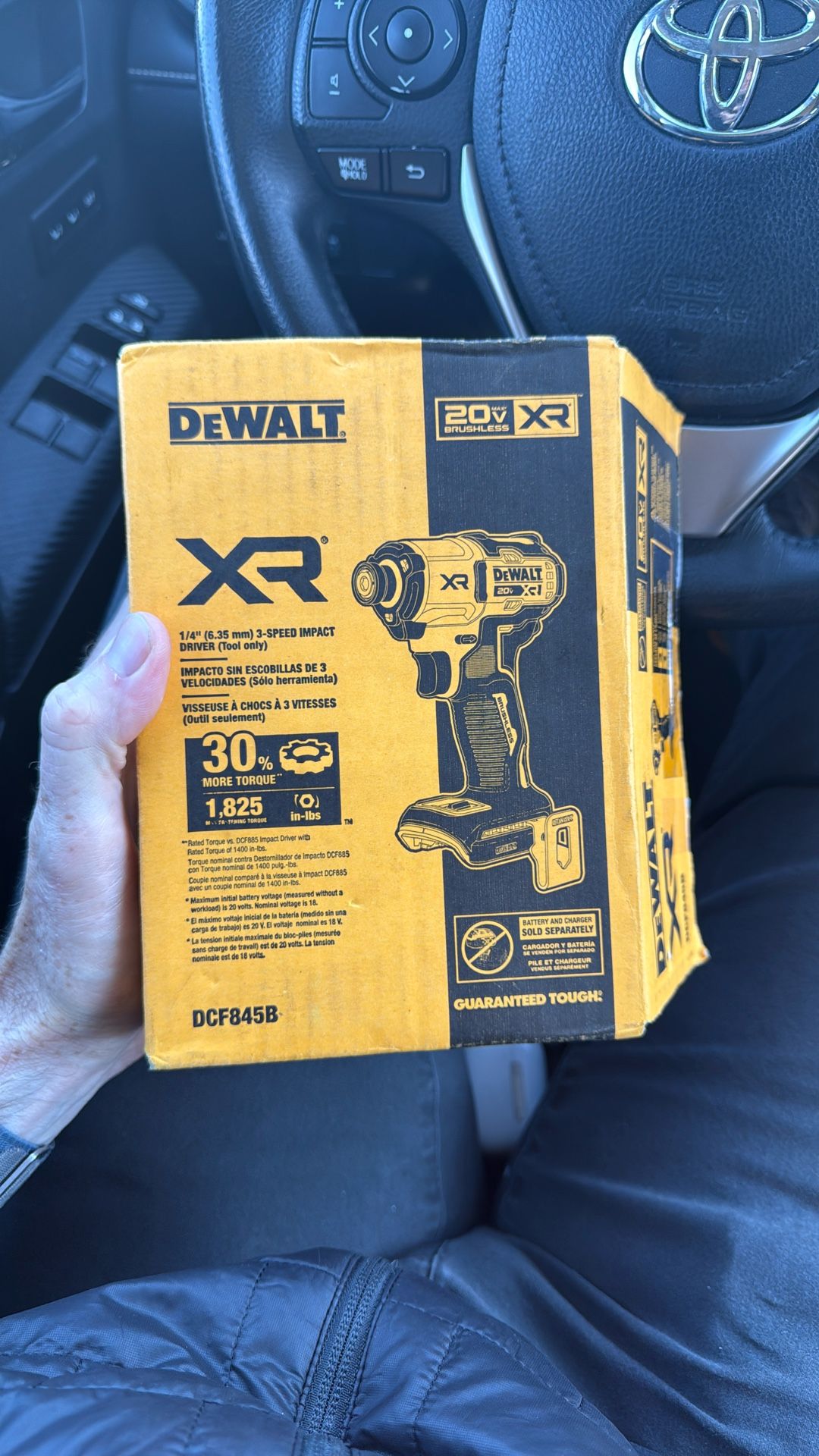 20V MAX XR Cordless Impact Driver (Tool Only)