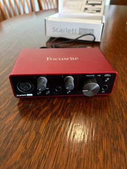 Focusrite Scarlett Solo 3rd Gen USB-C Audio Interface