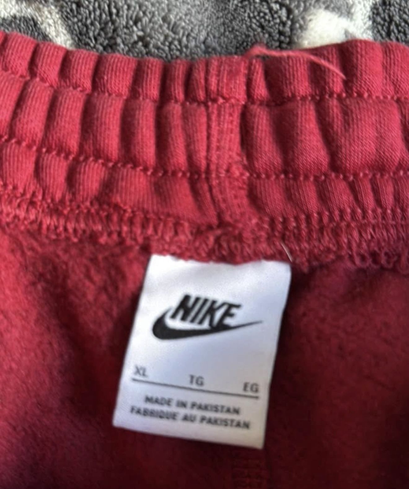 Nike Burgundy Sweats