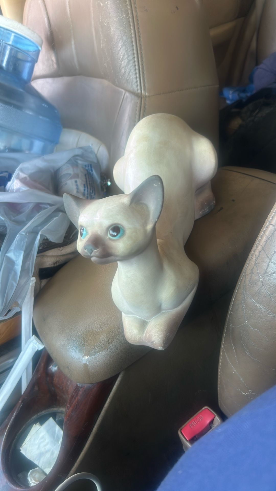 Freeman McFarlin 1958 Pottery Siamese Cat Piece