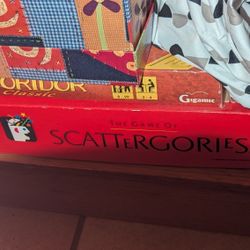Order Classic + SCATTERGORIES Board Games
