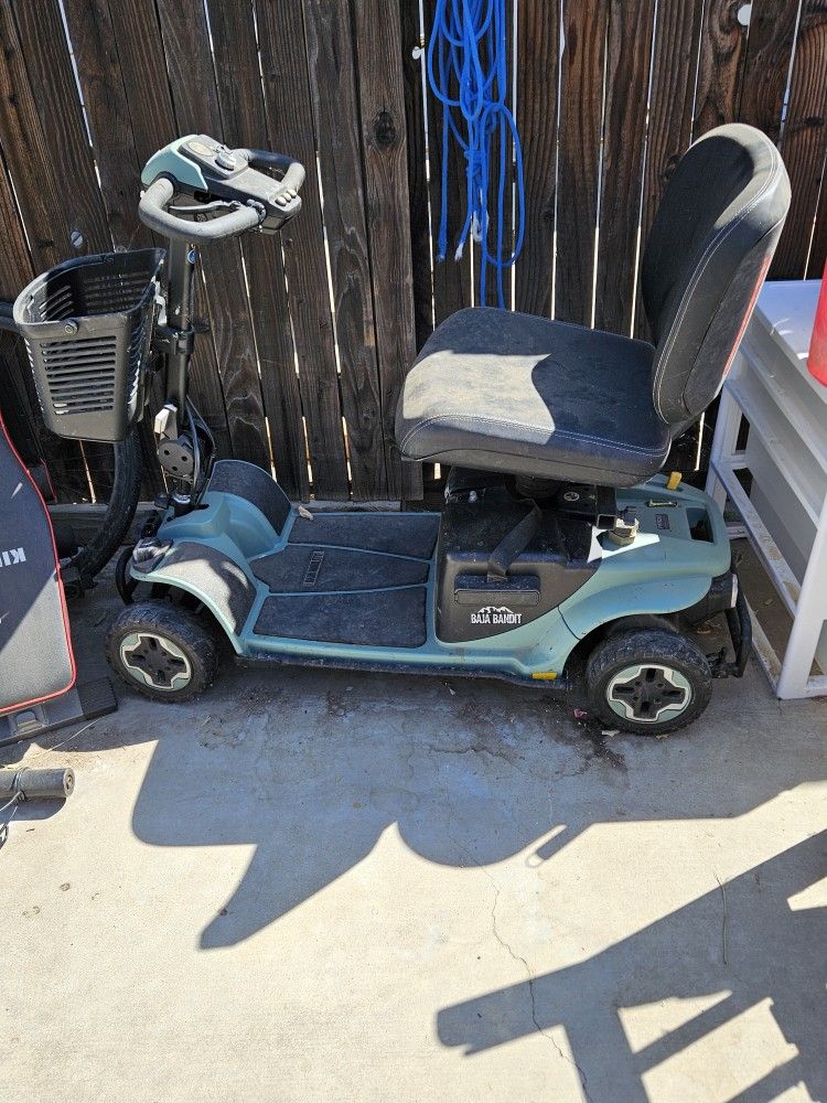 Electric Seat Down Scooter