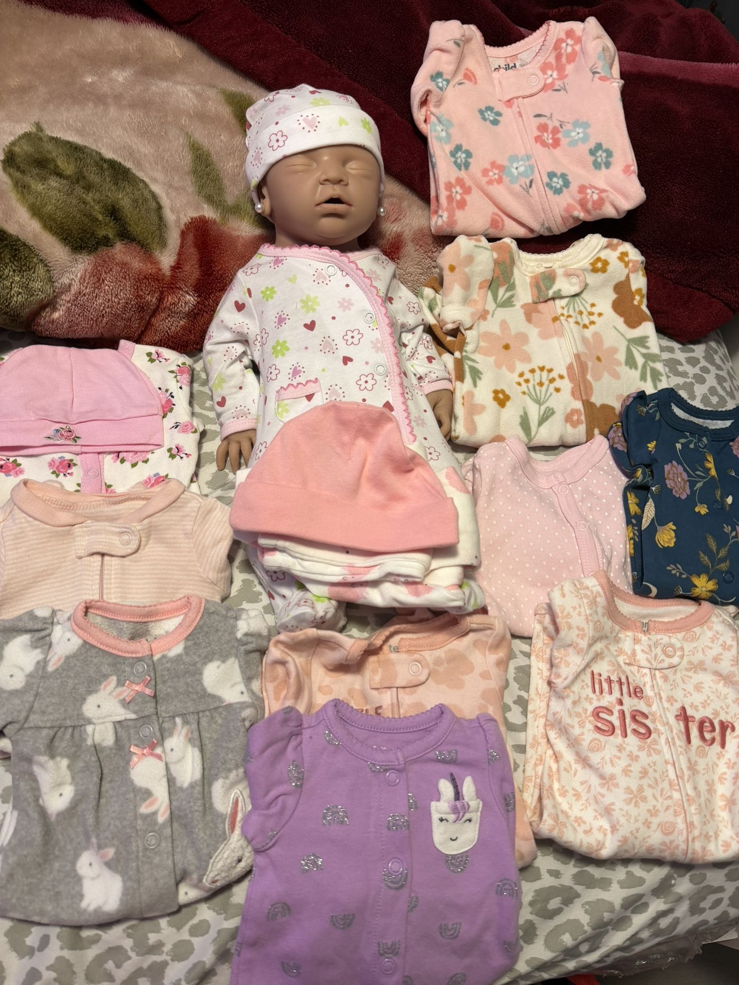 Baby Girl Silicone Doll