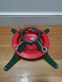Christmas Tree Stand Red And Green New
