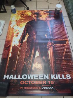 HALLOWEEN KILLS BUS SHELTER POSTER