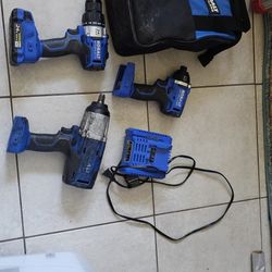 Kobalt Brushless 24v Drill , Impact + Impact