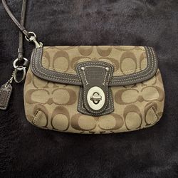 Coach wristlet