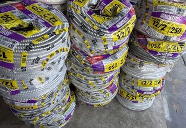New MC metal clad cable 12/2