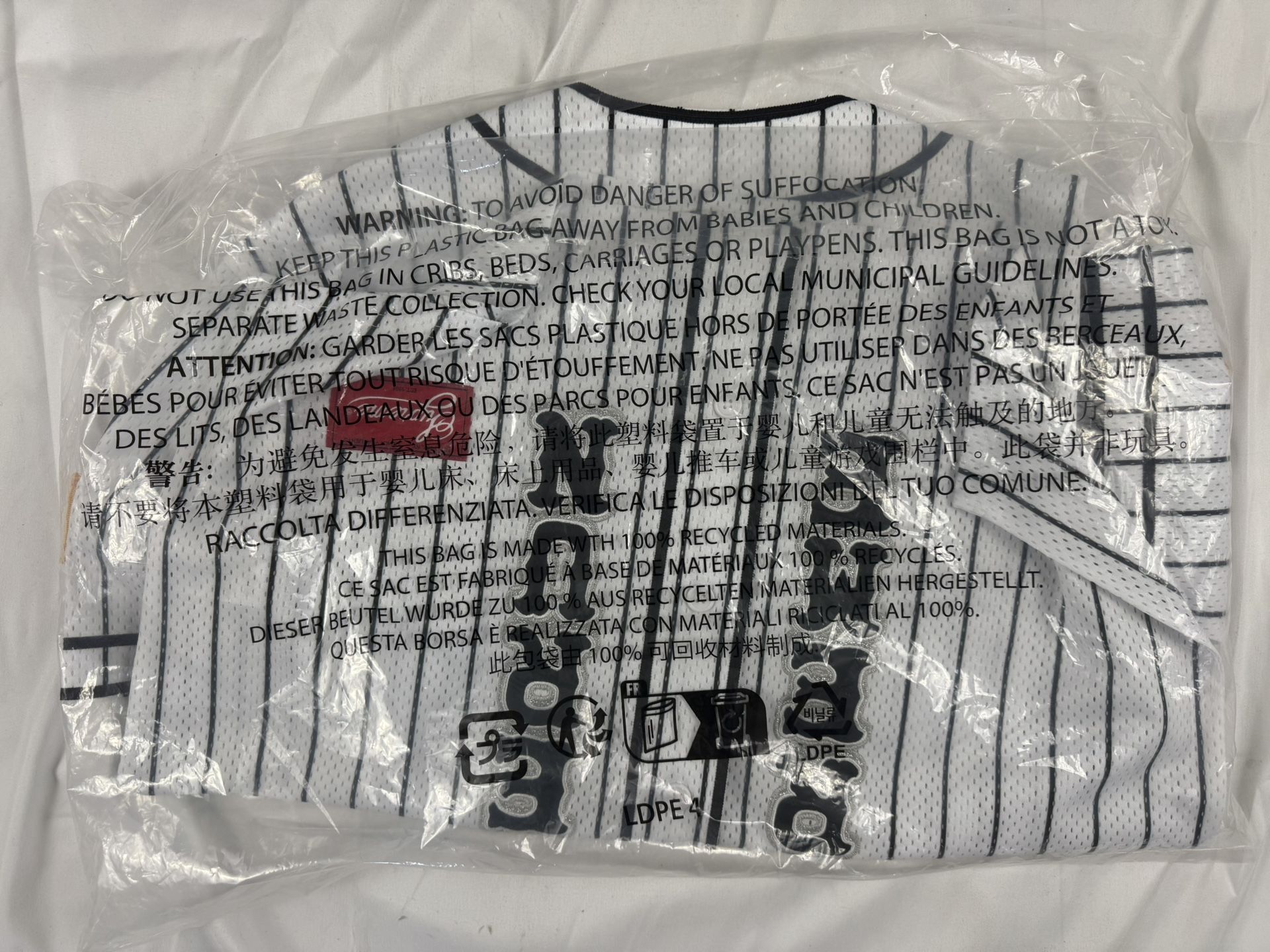 Supreme x Homerun Baseball Jersey