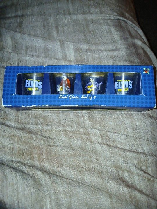 Elvis Presley Shot Glasses