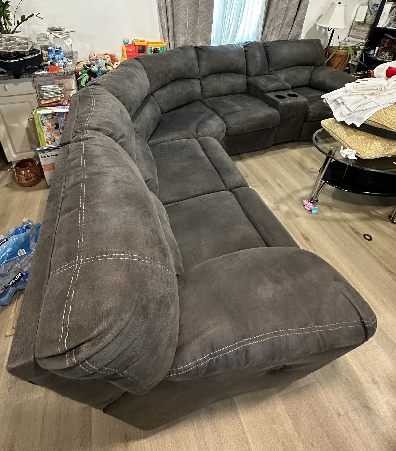 Curve Shaped Couch
