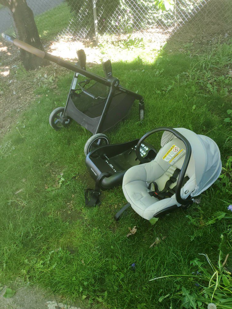 Baby Seat Stroller Combo