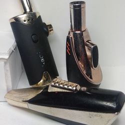 X 3 Scorch Jet Flame Refillable Butane Torch Lighters