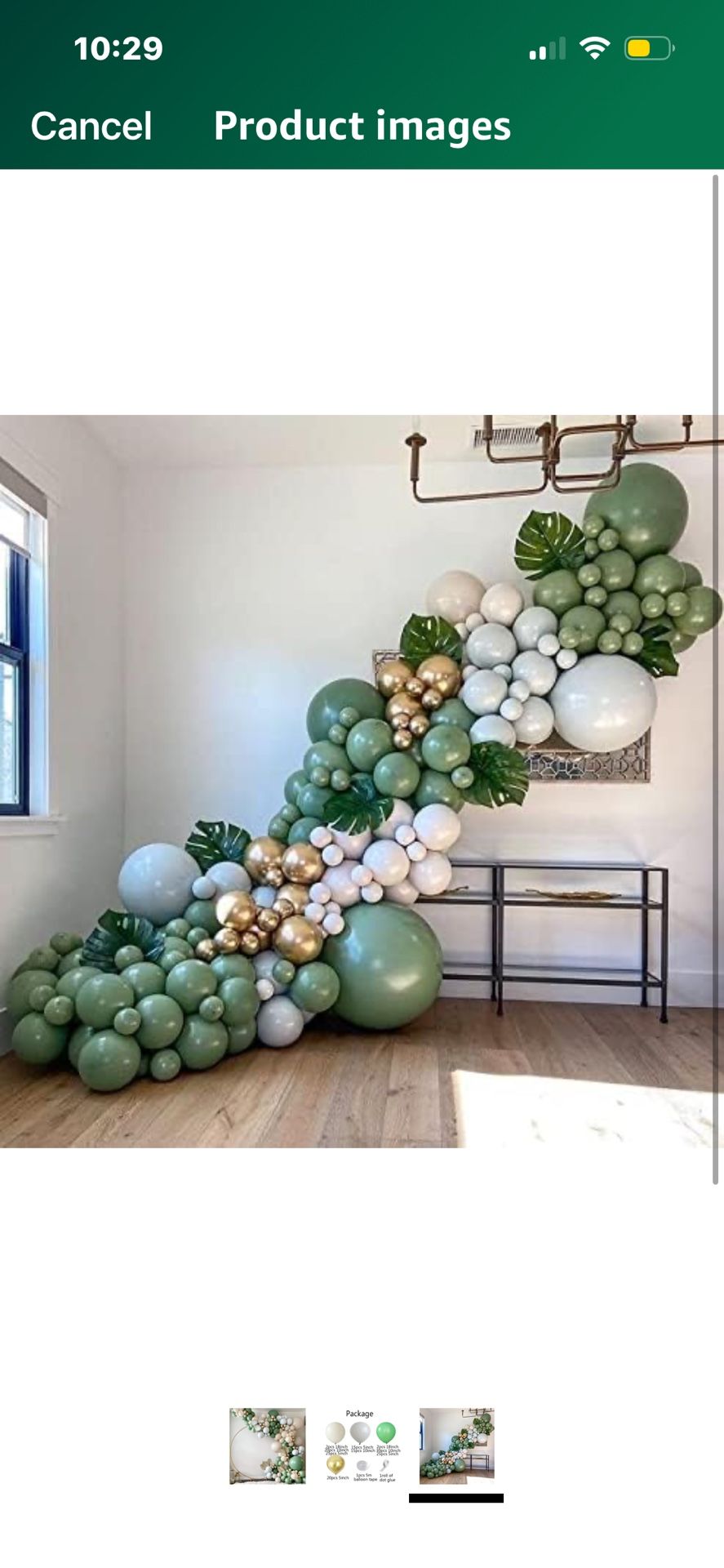 Green Balloon Garland - 154pcs Avocado Green Sand White Gold Birthday Party Baby Shower new