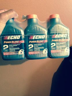 6 pack echo oil $10