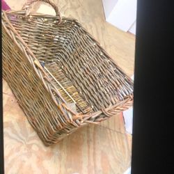 Farmhouse Basket For Towels Etc