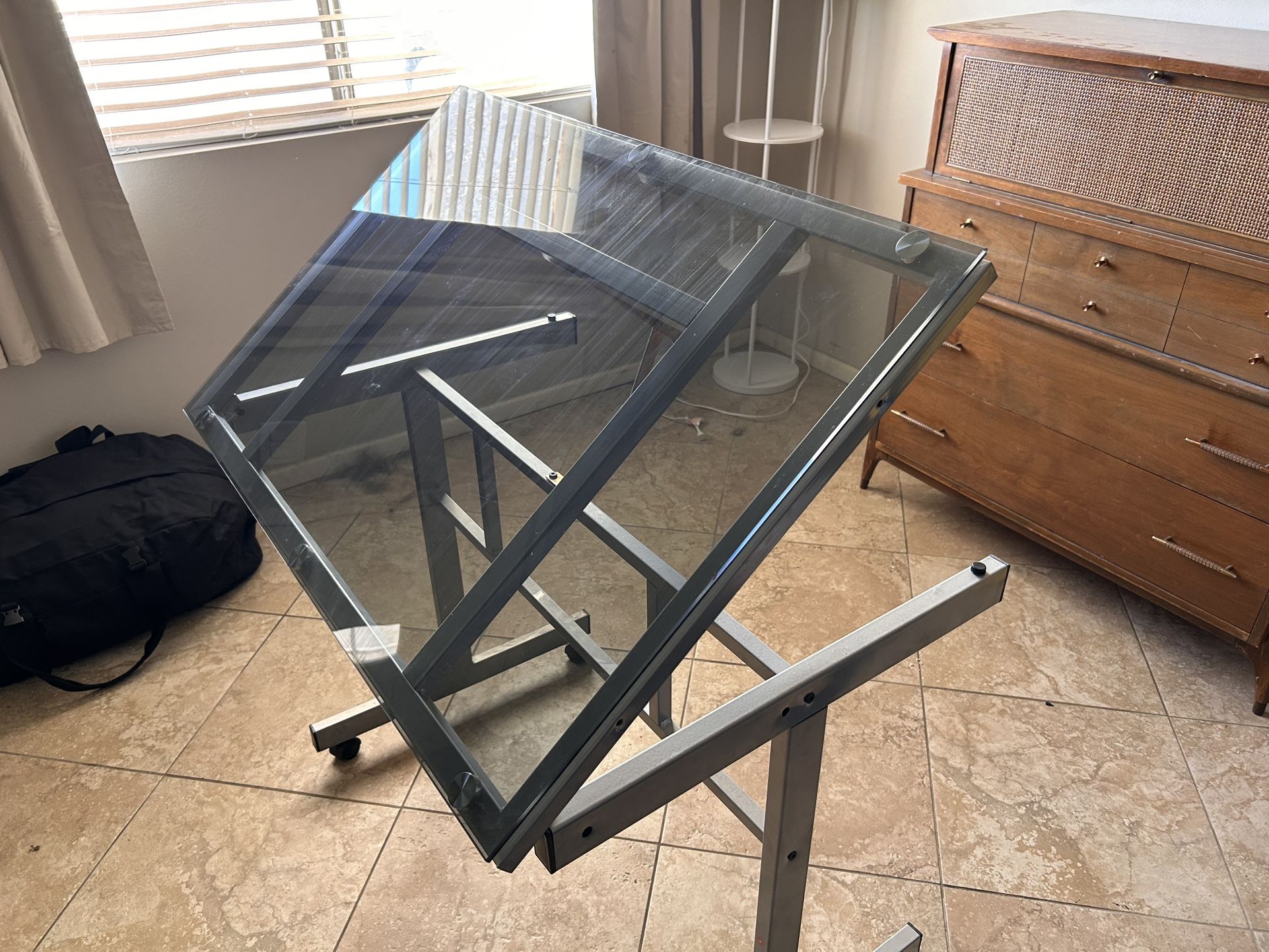 Glass Drafting Table/ Desk