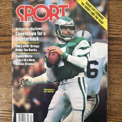 Sport Magazine - Feb, 1981 Countdown for a Quarterback Ron Jaworski Tom Seaver Article
