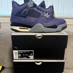 Jordan 4 Lakers GS