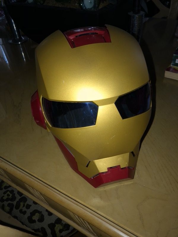 Iron man mask with sounds