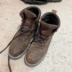 Wolverine Steel Toe Boots, Size 10.5