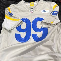 Aaron Donald #99 Bone jersey 