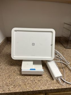 Square Stand White