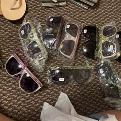 Neon Glasses 5 Each