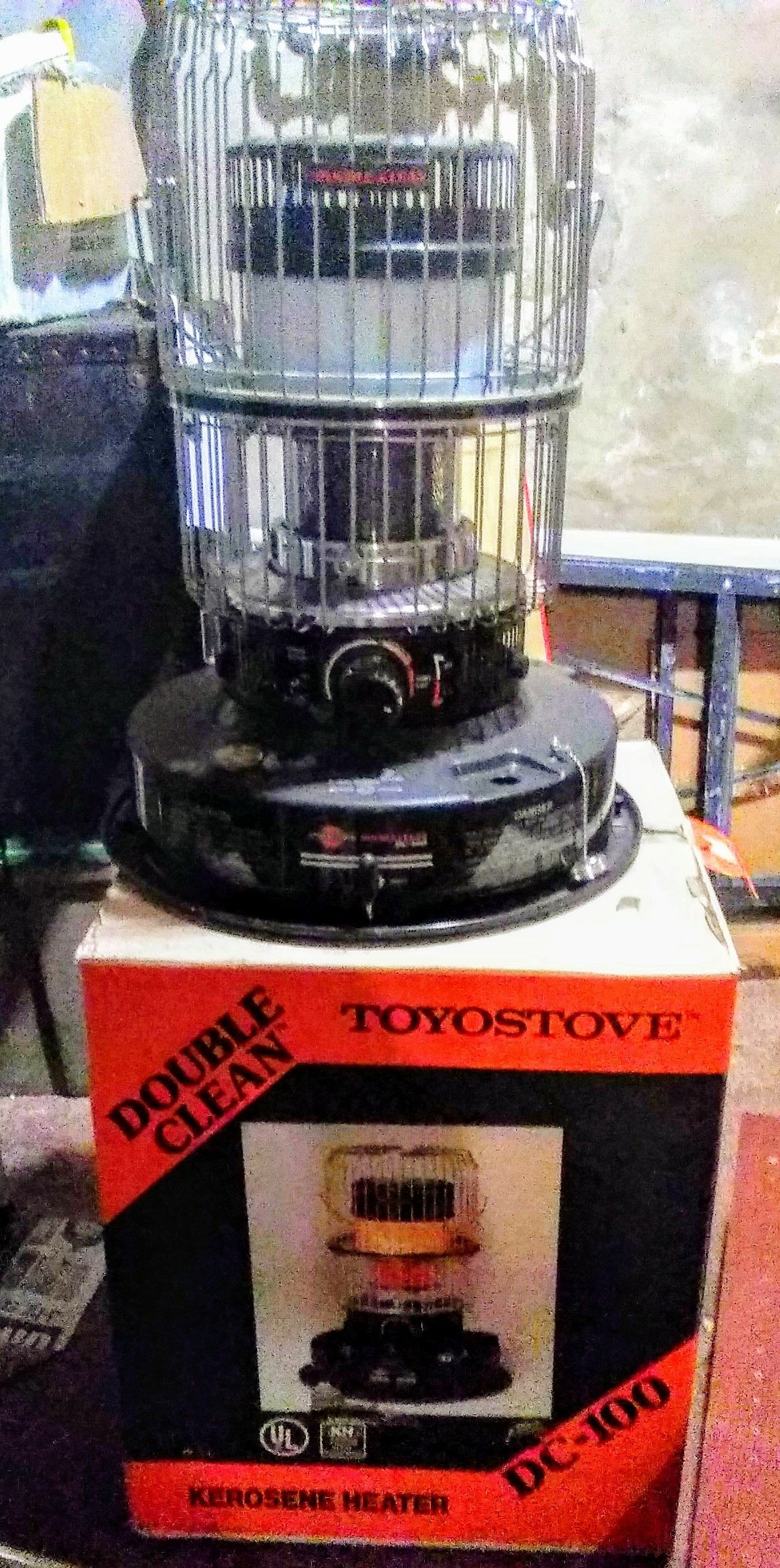 TOYOSTOVE TOYOTOMI KERO-SUN DOUBLE CLEAN DC-100