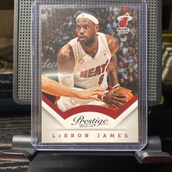 2013-14 Panini Prestige LeBron James