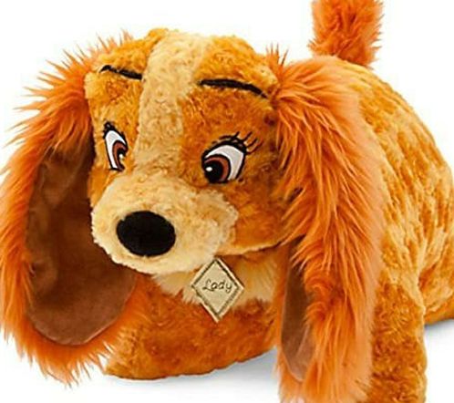 Brand new Plush Pillow From Disneyland (Lady & The Tramp)