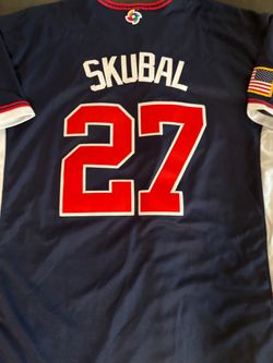 Dodgers: Team USA  250 yr Commemorative Edition. #27 Tarik Skubal. New. Xl