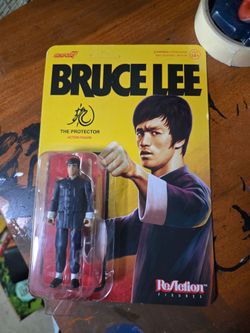 Super7 ReAction Figure of Bruce Lee as "The Protector" from the Wave 1 collection