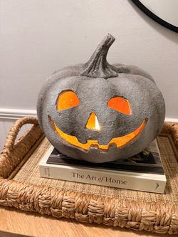 Martha Stewart LED pumpkin
