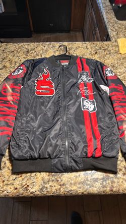 scarface puffer jacket large