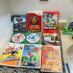 Nintendo Wii Games 