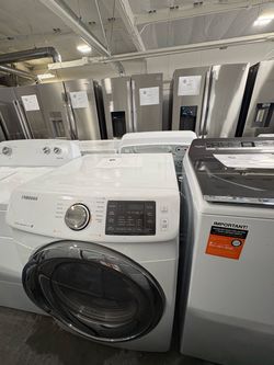 Samsung Front-Load Dryer White
