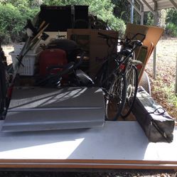 MISC ITEMS / SEE LIST BELOW / Treadmills / Kitchen Table & Chairs / Bar Stools / Rugs / Saws / Chest Freezer / Grills / Bikes / Cabinet / Push Mower