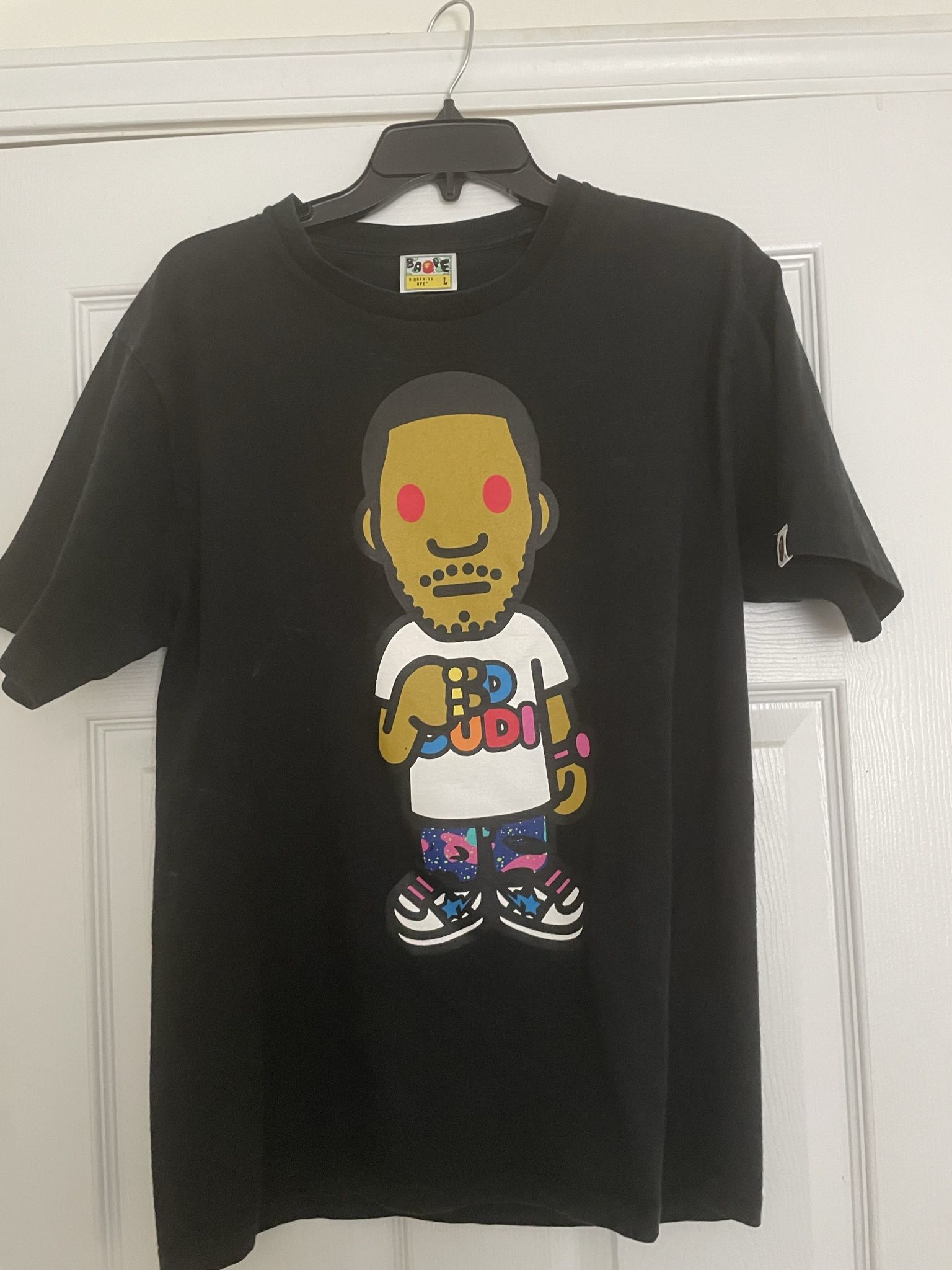 BAPE x Kid Cudi A Bathing Ape Tee Size L