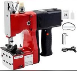 Electric Bag Sewing Machine - Ind. Handheld Bag Closer & Closing Stitcher